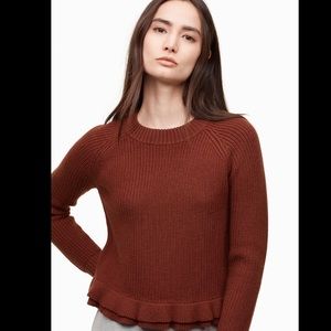 EUC Wilfred Caramelized Jonnie Sweater
